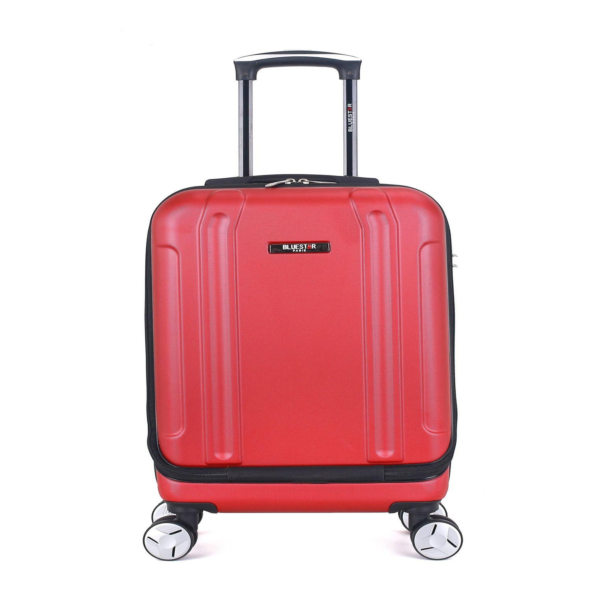 BLUESTAR BLUESTAR - Valise Cabine BALTIMORE 55 cm 4 Roues. Coloris disponibles : Rouge, Noir, Rose
