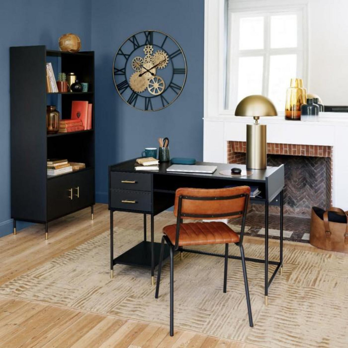 ATMOSPHERA Lampe à Poser Design  Champi  50cm Or