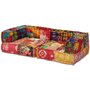 Voir la diapositive 3 : VIDAXL Pouf modulaire a 2 places Patchwork Tissu