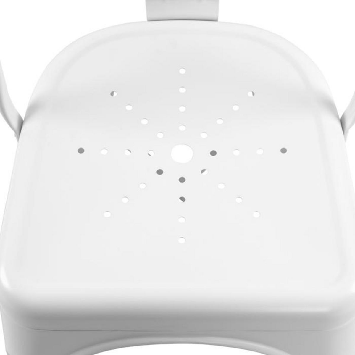 Rendez vous déco Lot de 2 chaises en métal chromé - Indus