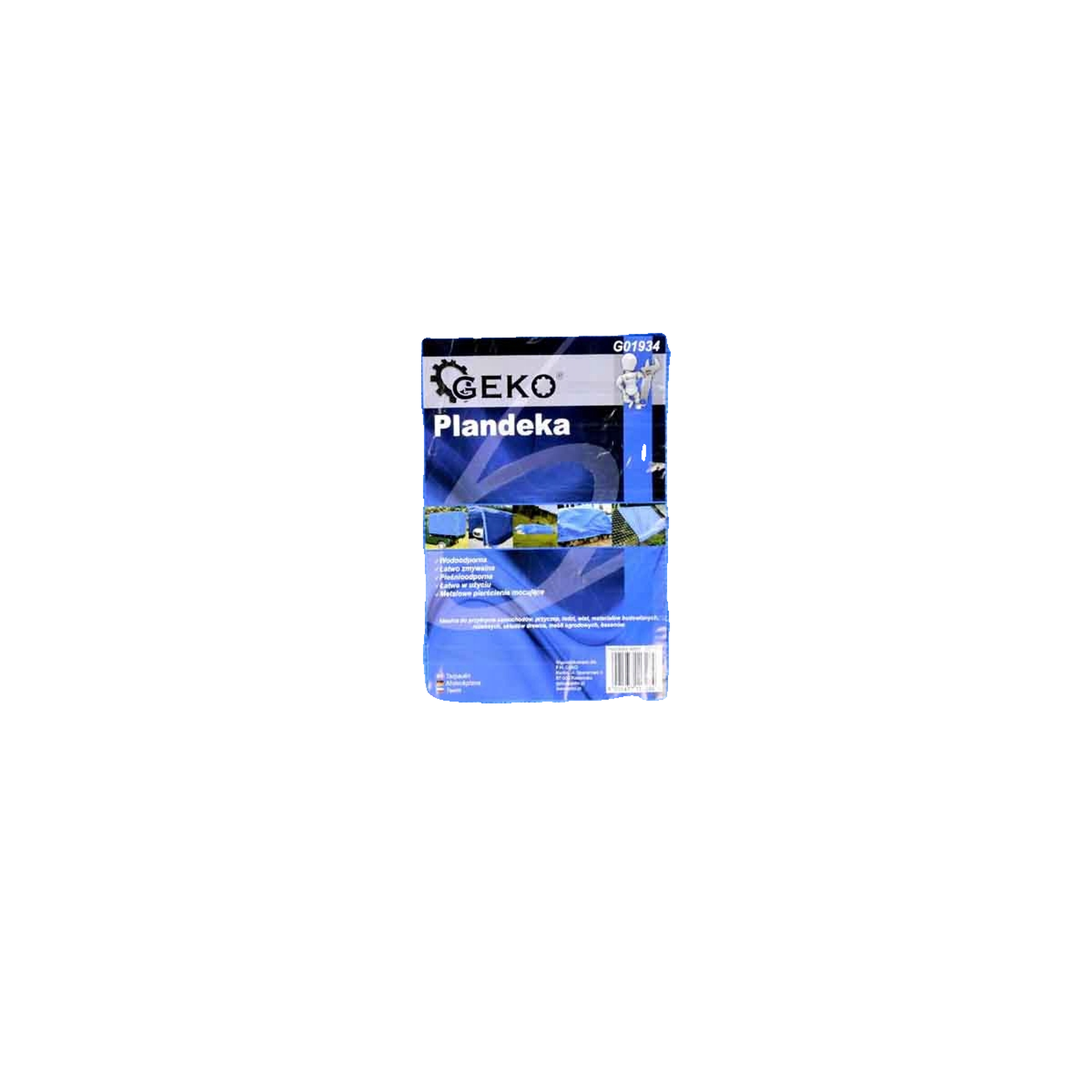 Voir la diapositive 3 : Geko Bâche Geko 3x4m waterproof