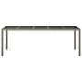 Voir la diapositive 3 : VIDAXL Table de jardin gris 250x100x75 cm Verre trempe et poly rotin