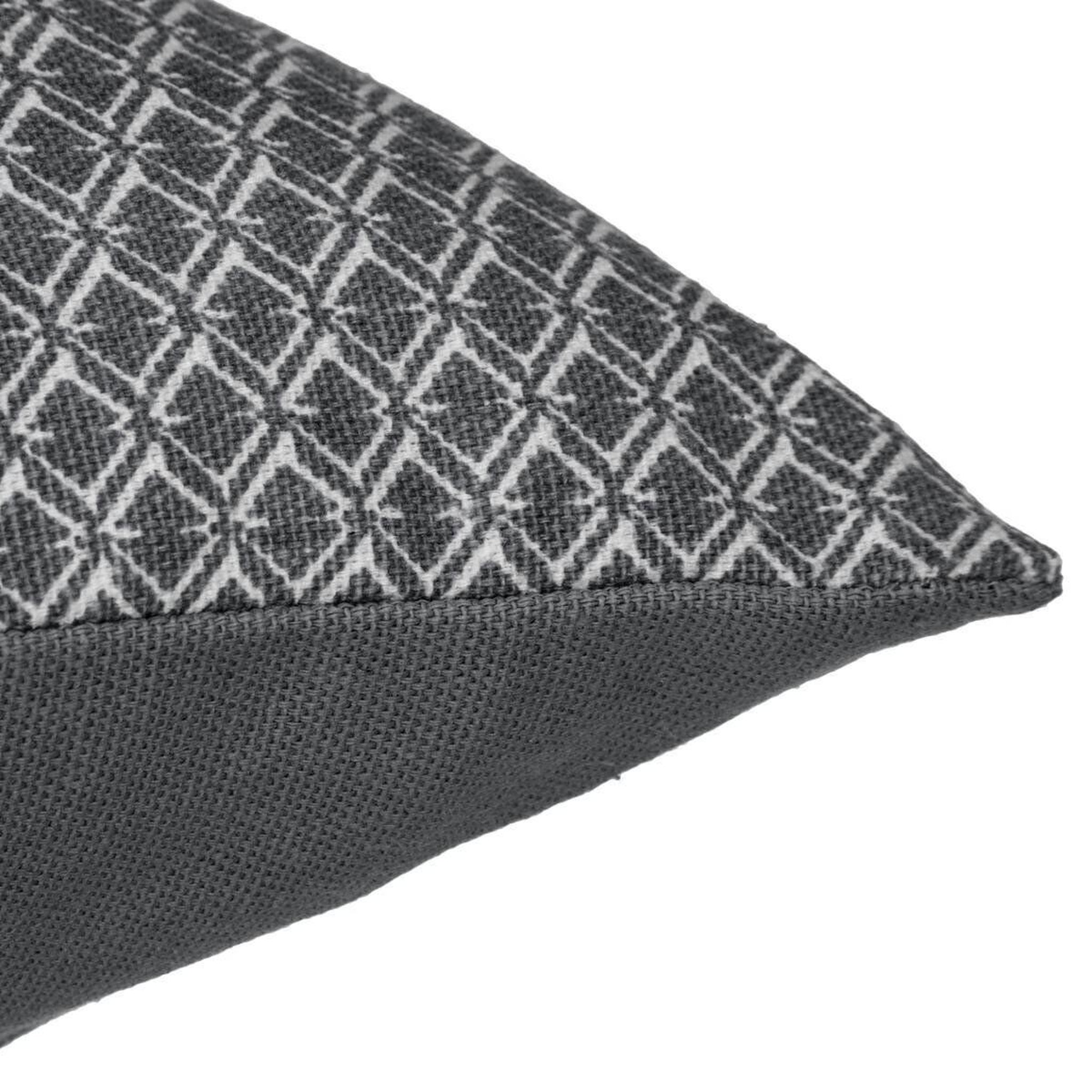 Voir la diapositive 4 : ATMOSPHERA Coussin déco déhoussable  otto  38x38cm gris