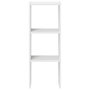 Voir la diapositive 4 : VIDAXL Bibliotheque empilable blanc 30x30x80 cm bois d'ingenierie