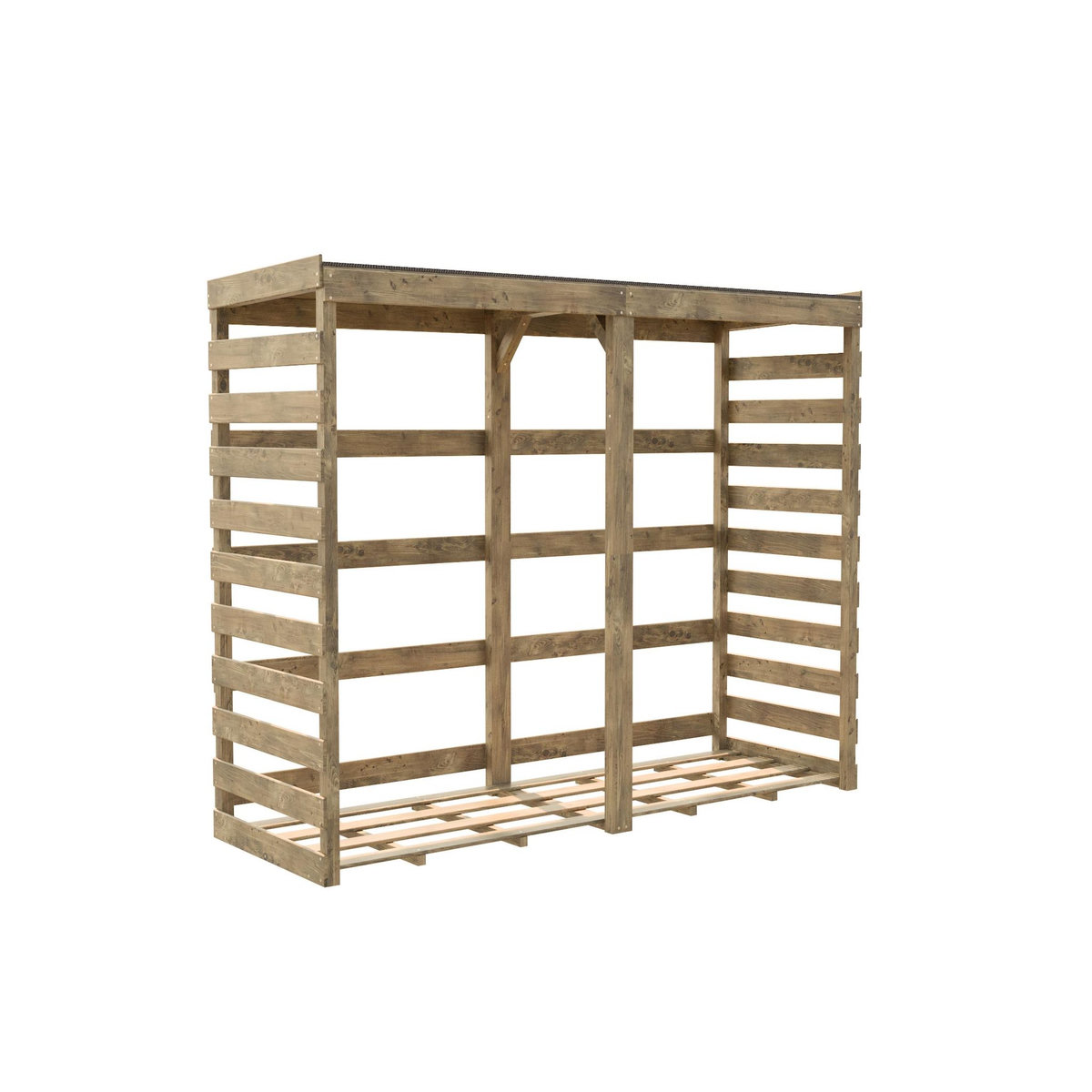 Forest Style Bûcher - Bois traité autoclave - 3,4m3 - COLOMBUS XL