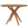 Voir la diapositive 5 : VIDAXL Table de jardin ronde Ø85x75 cm bois d'acacia solide
