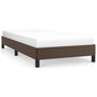 Voir la diapositive 2 : VIDAXL Cadre de lit sans matelas marron 80x200 cm similicuir