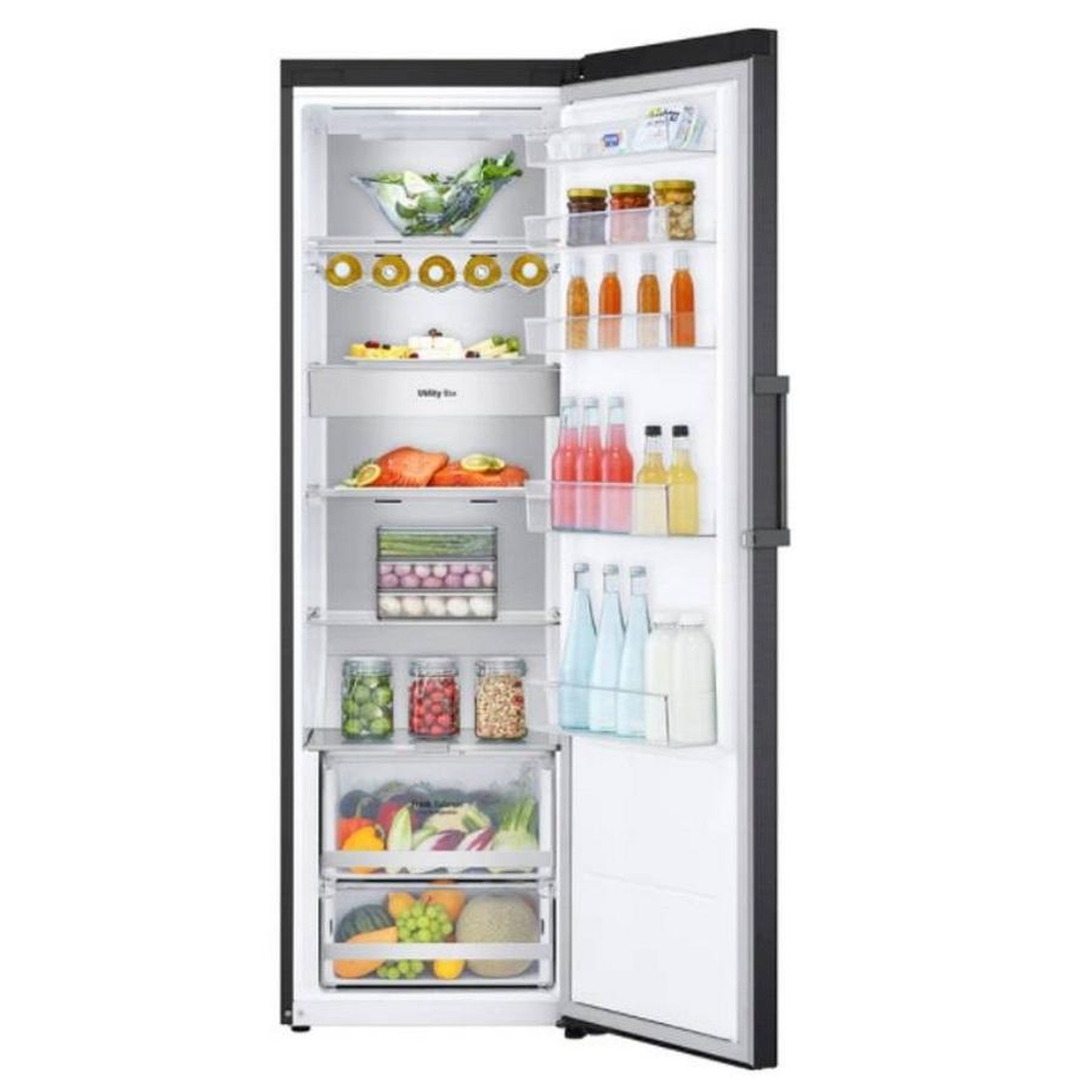 Voir la diapositive 5 : LG Réfrigérateur 1 porte 60cm 386l nofrost noir - GLM71MCCSD
