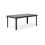 Voir la diapositive 4 : DCB GARDEN Table de jardin - Aluminium - Gris - COPENHAGUE