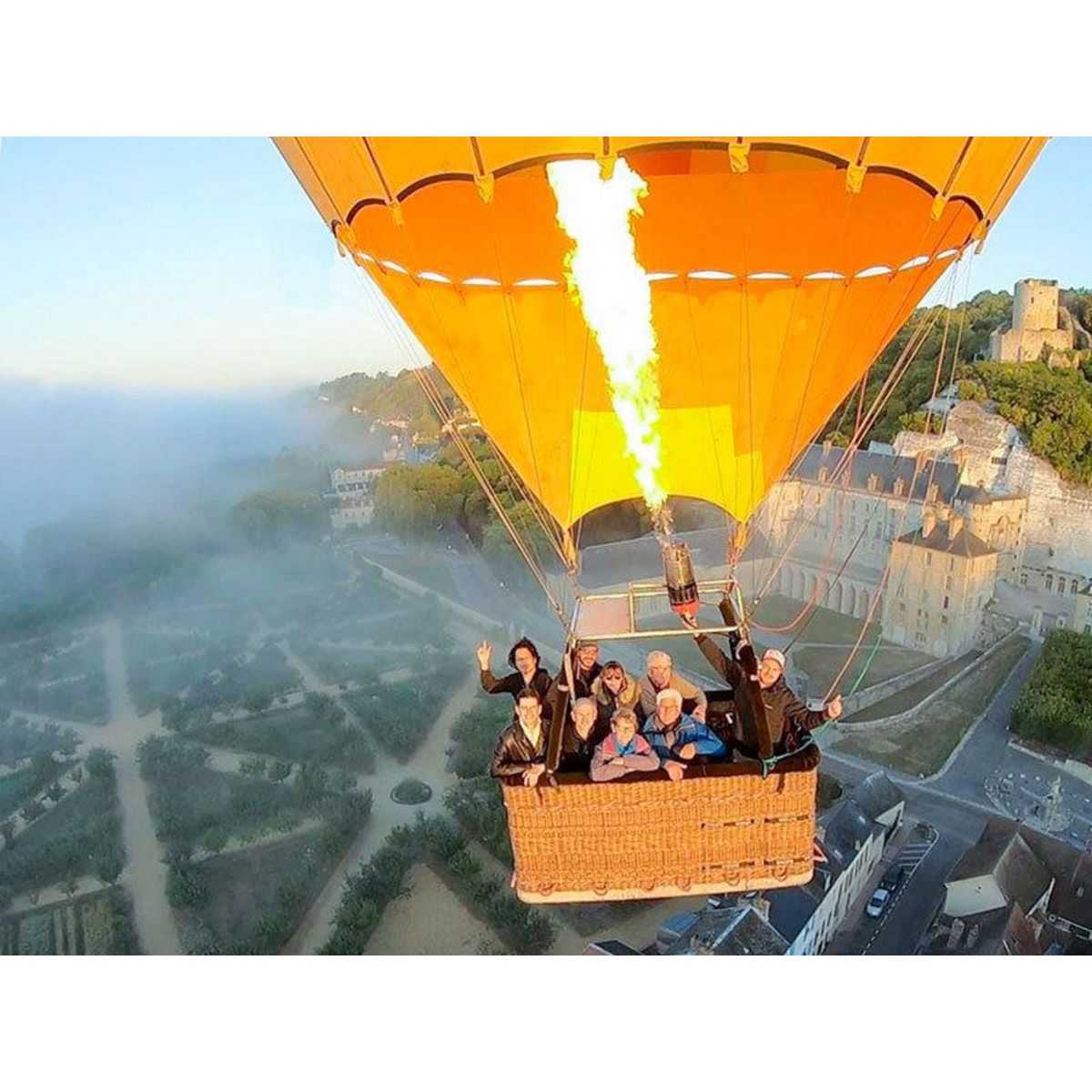 Smartbox Vol en montgolfière pour 2 personnes à Giverny le matin en semaine - Coffret Cadeau Sport & Aventure