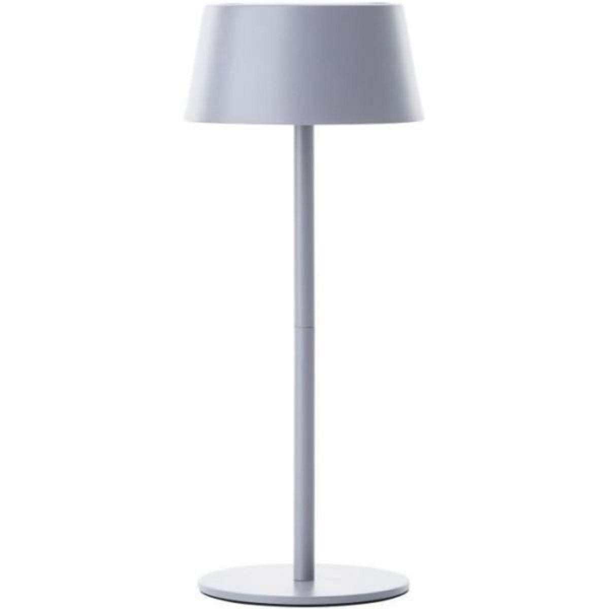 BRILLIANT Lampe de table d'extérieur - BRILLIANT - PICCO - LED et solaire - Métal et plastique - 5 W - Gris dépoli