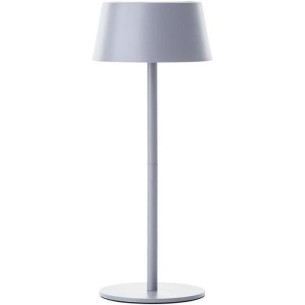 BRILLIANT Lampe de table d'extérieur - BRILLIANT - PICCO - LED et solaire - Métal et plastique - 5 W - Gris dépoli