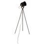 Voir la diapositive 1 : ATMOSPHERA Lampadaire trépied effet projecteur - Hauteur 136 cm - Noir