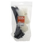 CENTRALE BRICO Lot de 250 colliers, Diam.25 à 50 mm, L.100, 140 ou 180mm mm