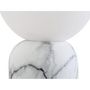 Voir la diapositive 4 : Leitmotiv Lampe à poser design boule Gala effet marbré