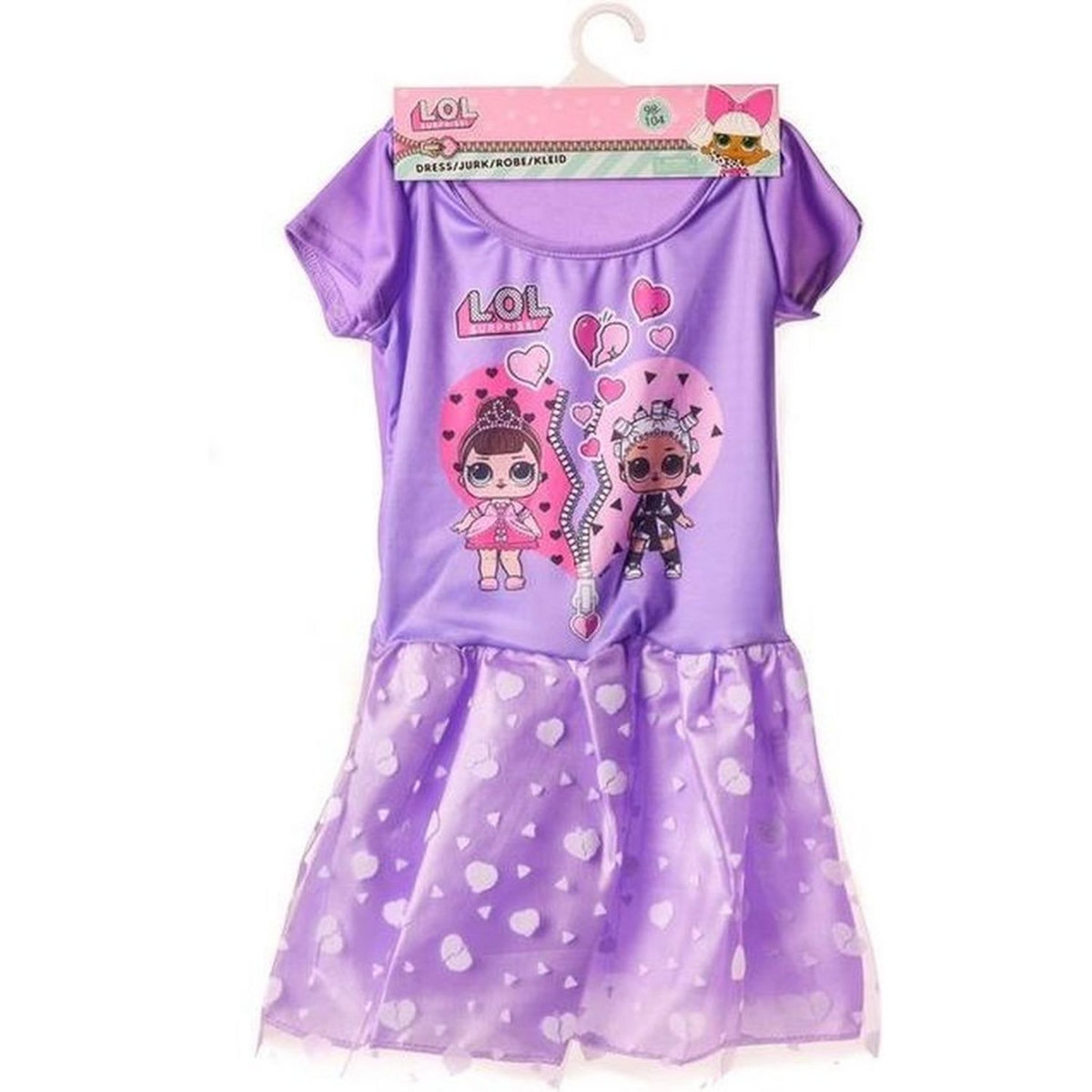 Déguisement LOL Violet 98/104 