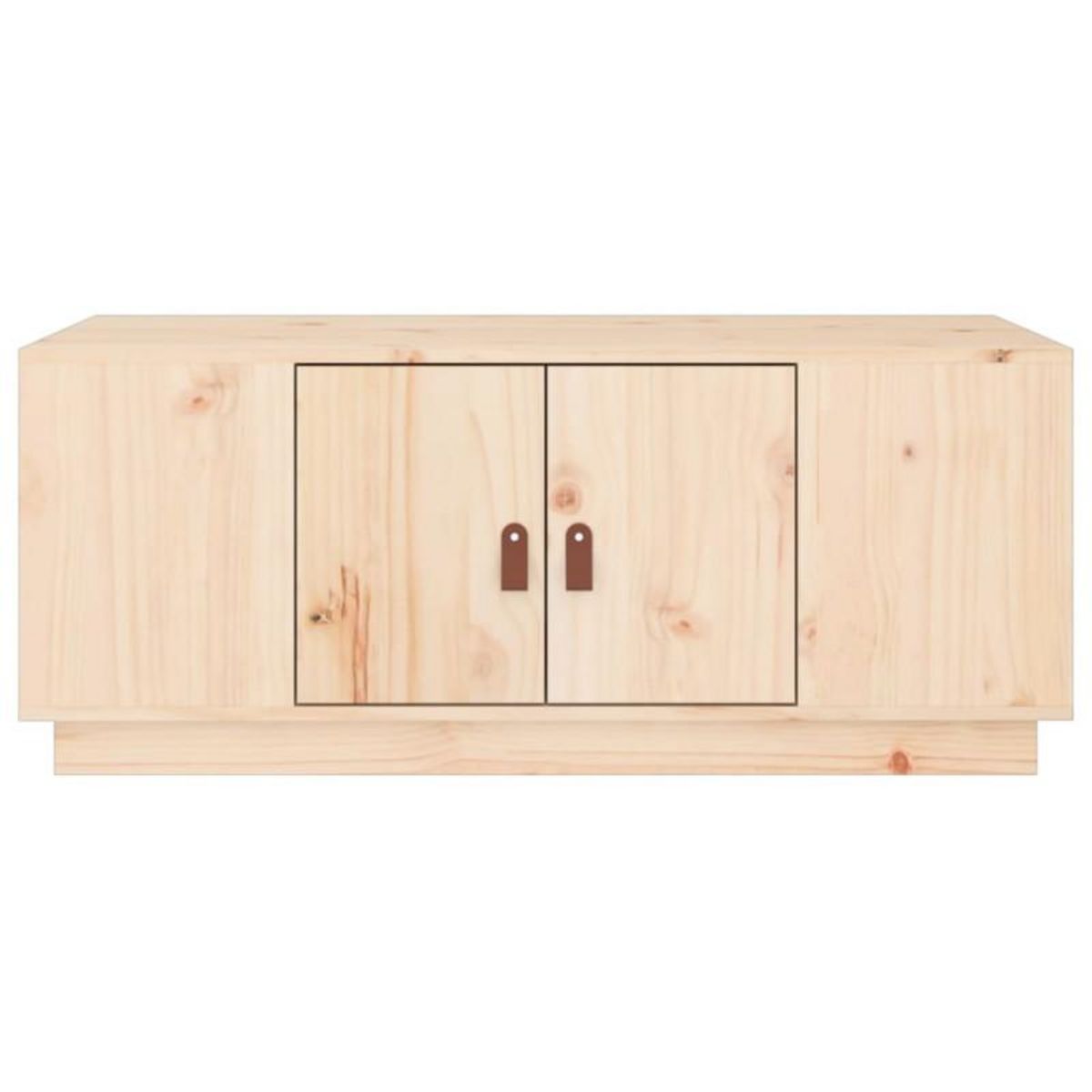 VIDAXL Table basse 100x50x41 cm Bois massif de pin