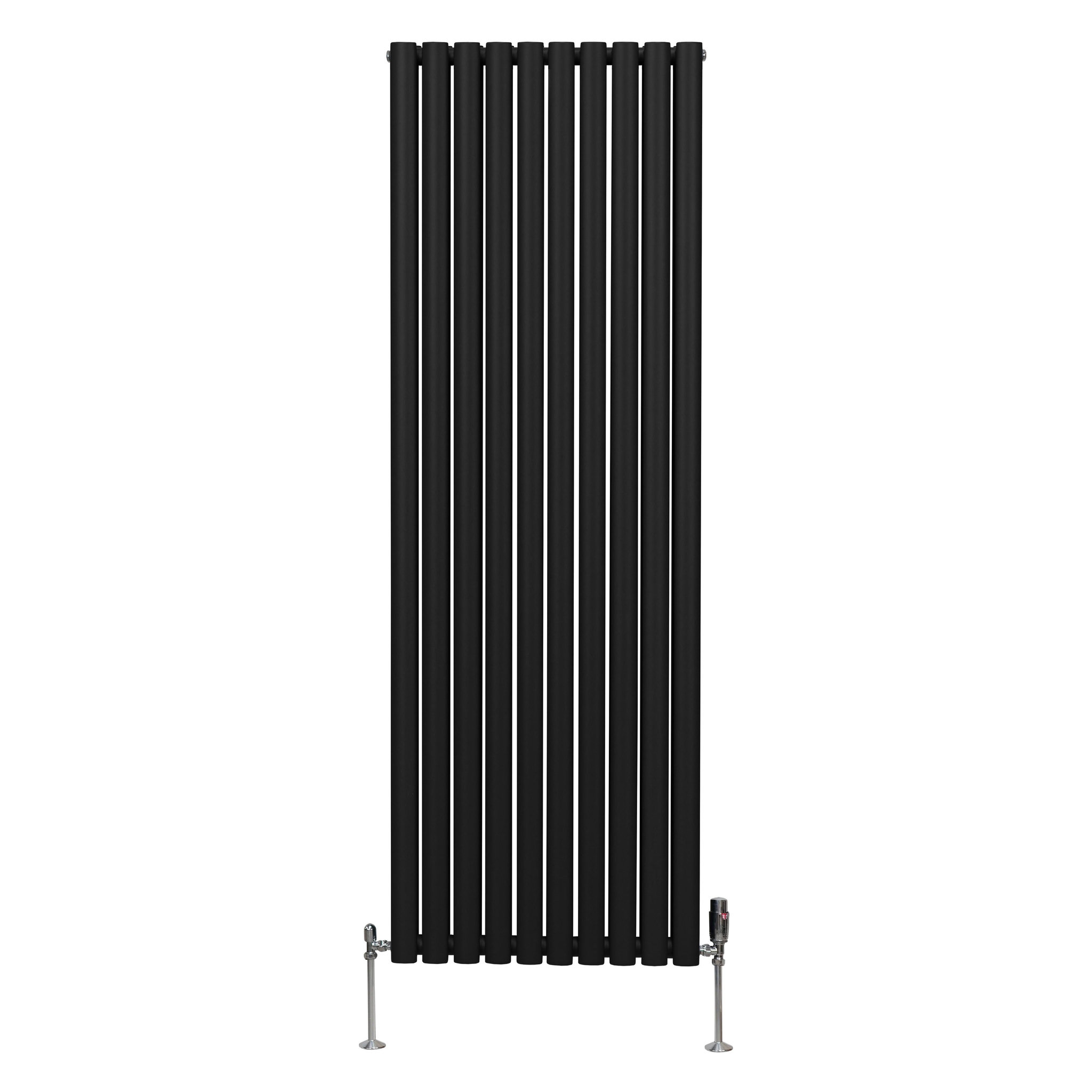 Voir la diapositive 3 : MONSTERSHOP Radiateur à colonnes ovales & robinet, 2 panneaux - 1800 x 600 mm