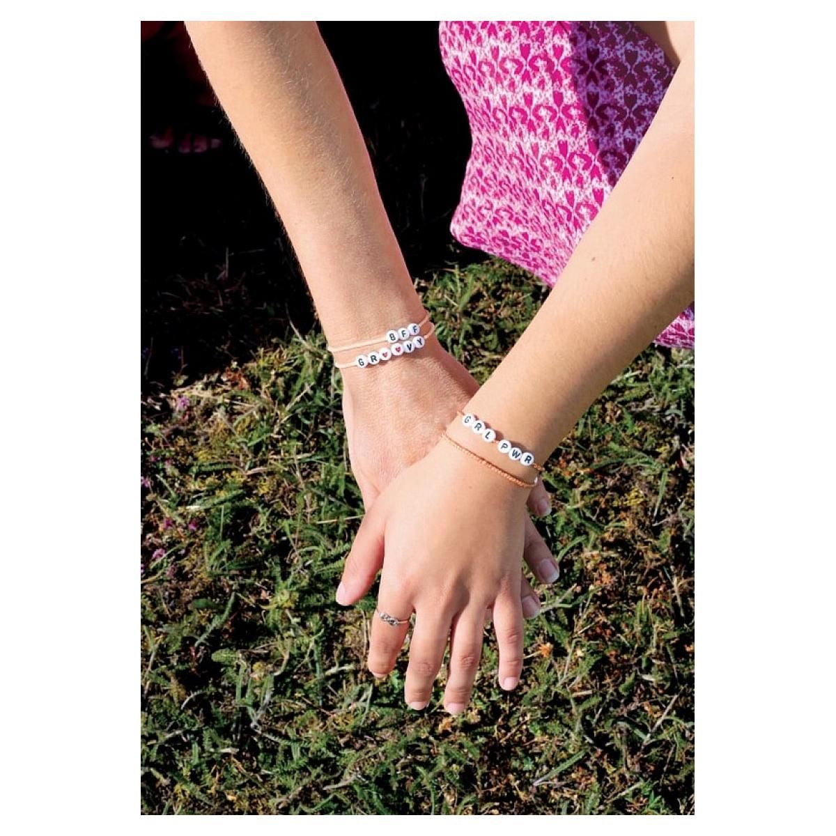 Graine créative Kit bracelets Alphabet Best friends