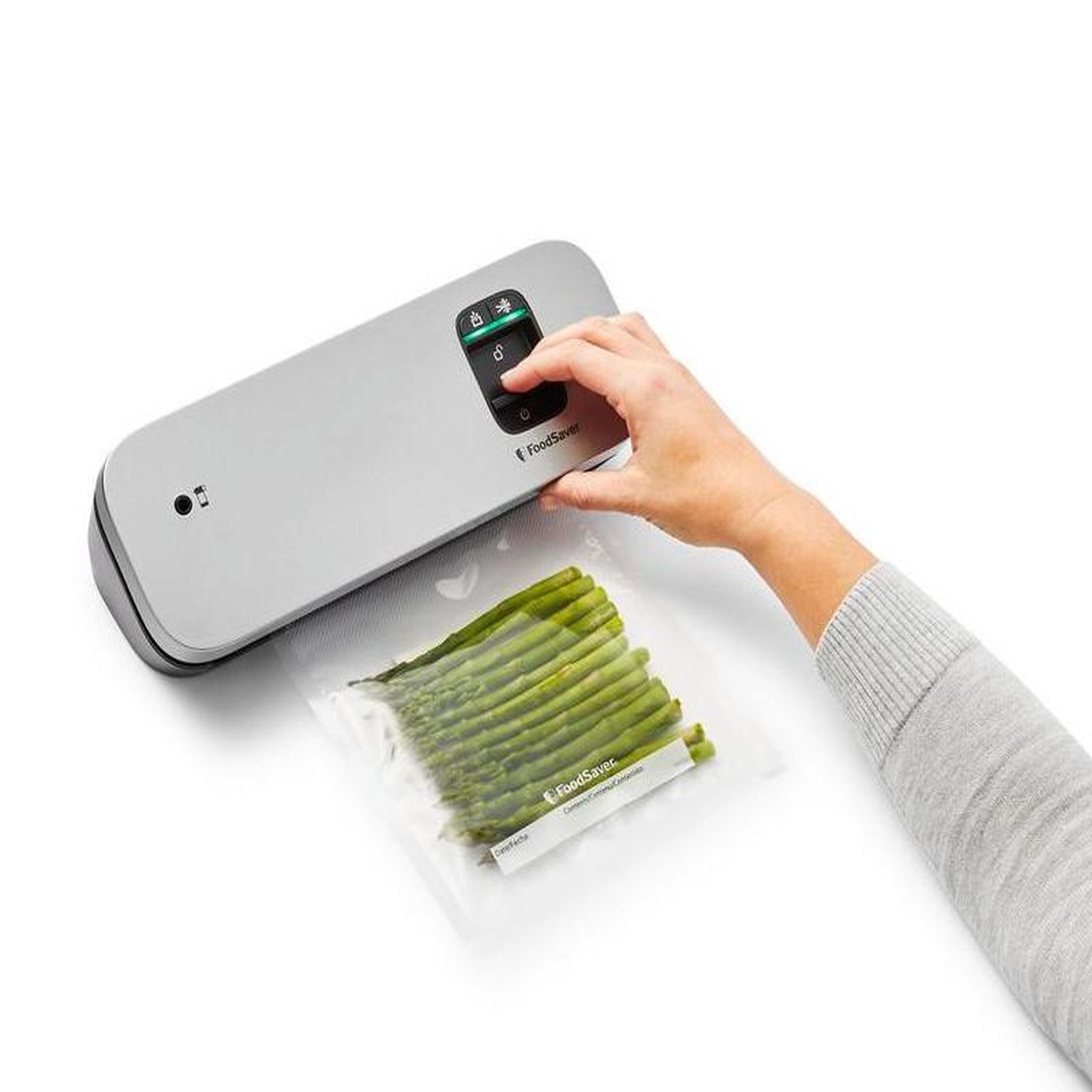 Voir la diapositive 2 : FOODSAVER Appareil à emballage sous vide 140w - vs1190x01
