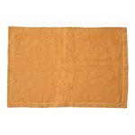 SECRET DE GOURMET Set de Table en Lin  Elina  30x45cm Jaune