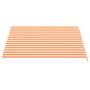 Voir la diapositive 3 : VIDAXL Tissu de remplacement pour auvent Jaune et orange 3x2,5 m