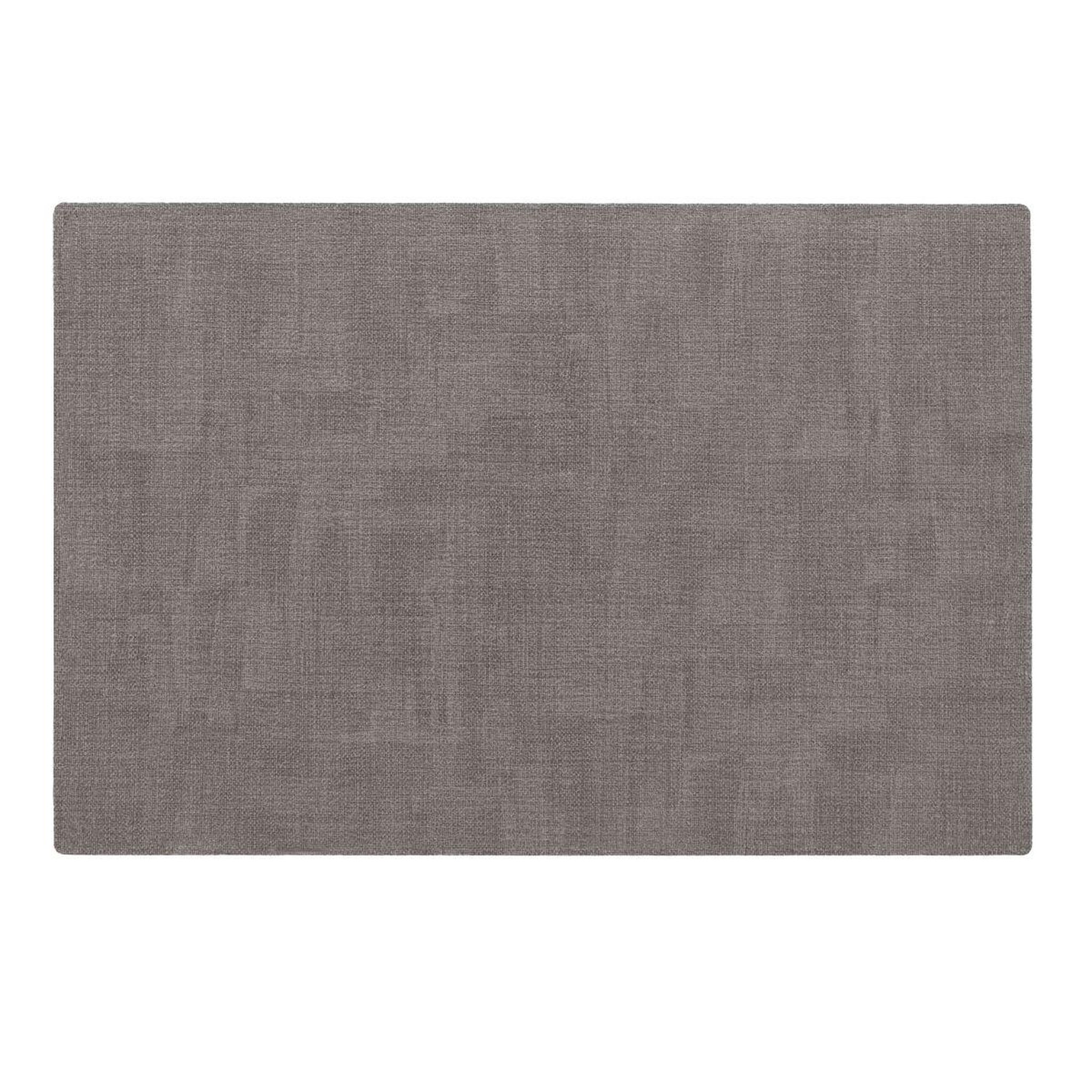Douceur d'Intérieur Set de table uni  marlon  30x45cm gris