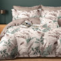 Voir la diapositive 2 : Home collection Parure housse de couette 100 % coton 57 fils Elisfilise