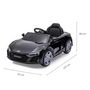 Voir la diapositive 5 : MILLY MALLY Véhicule electrique Audi R8 Spyder Noir