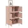 Voir la diapositive 5 : VIDAXL Buffet haut rose 68x39x113 cm acier