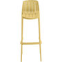 Voir la diapositive 4 : Habitat et Jardin Table et chaises hautes de bistrot empilables  Vaena  - 2 places - Jaune