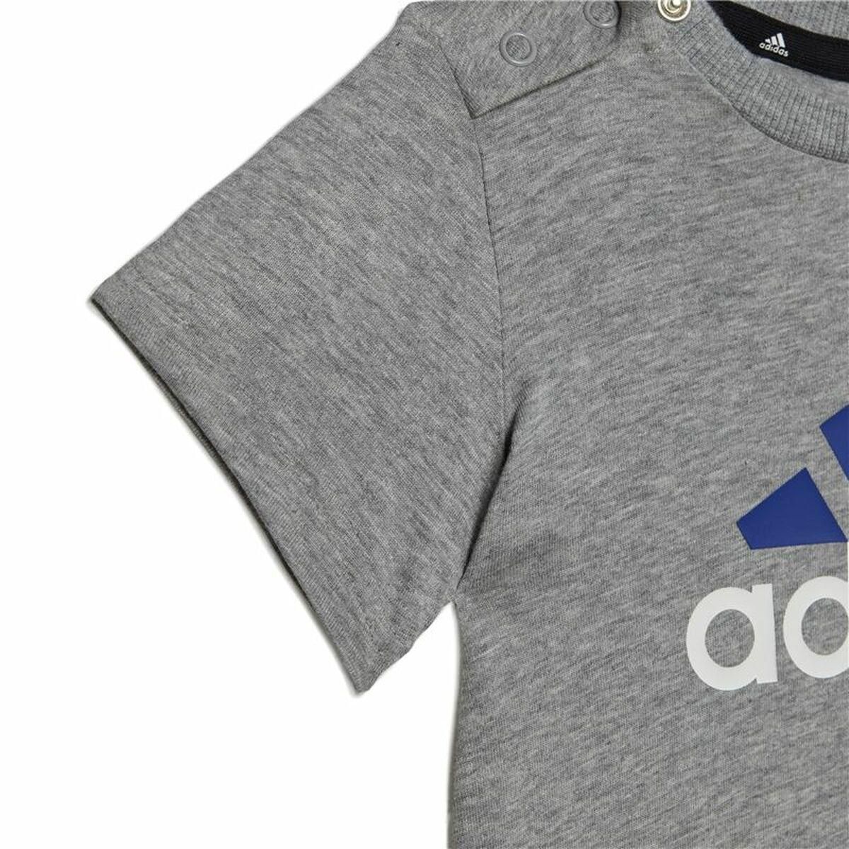 Adidas Ensemble de Sport pour Bébé Adidas Essentials Organic Gris