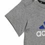 Voir la diapositive 2 : Adidas Ensemble de Sport pour Bébé Adidas Essentials Organic Gris