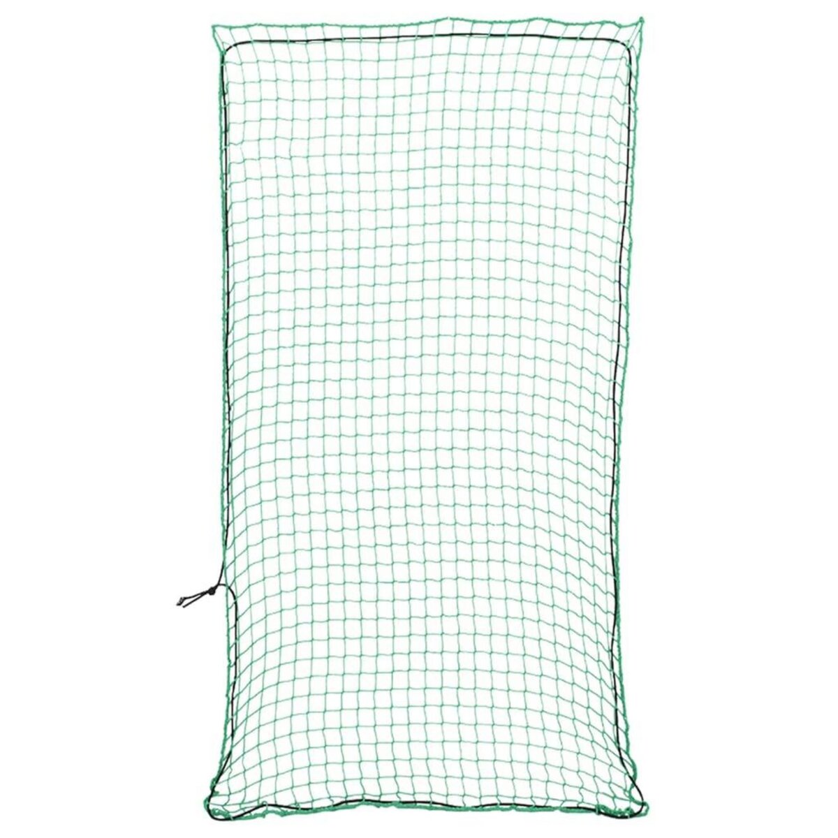 VIDAXL Filet pour remorque avec corde elastique vert 8x3,5 m PP