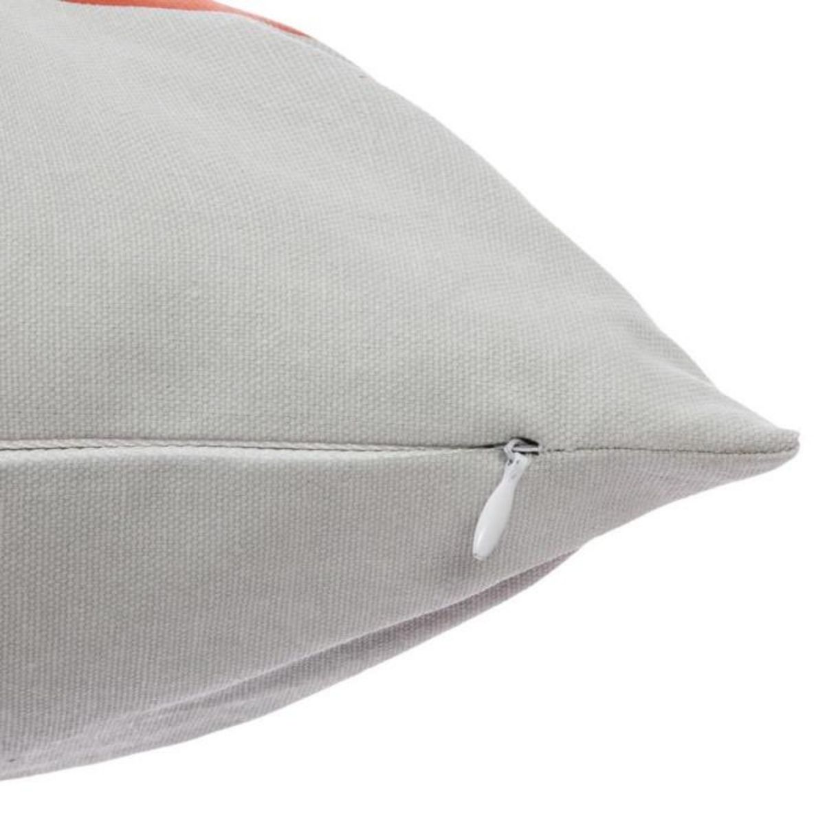 Paris Prix Coussin Déhoussable Enfant  Renard  40x40cm Gris