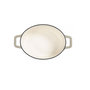 Voir la diapositive 5 : LIVOO Cocotte ovale en fonte 29cm beige - MEP129G