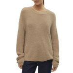 Vero Moda Pull Marron Clair Femme Vero Moda Puff. Coloris disponibles : Marron