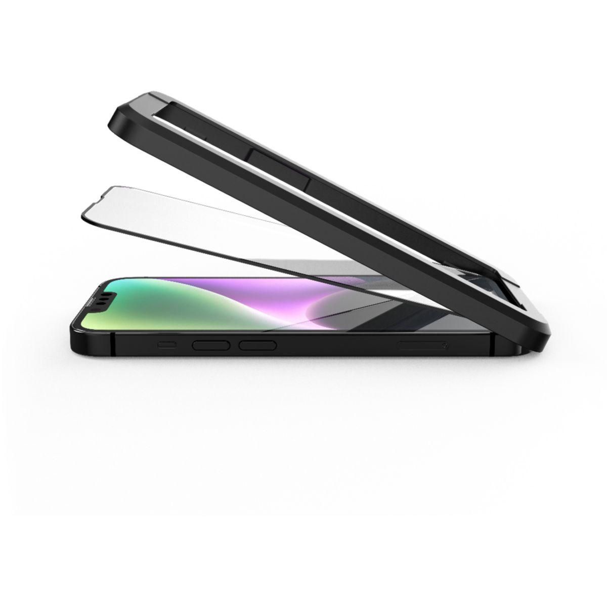 TIGER GLASS Protège écran iPhone 15 Plus Verre trempé recyclé Mat