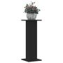 Voir la diapositive 2 : VIDAXL Supports pour plantes 2 pcs noir 30x30x80 cm bois d'ingenierie