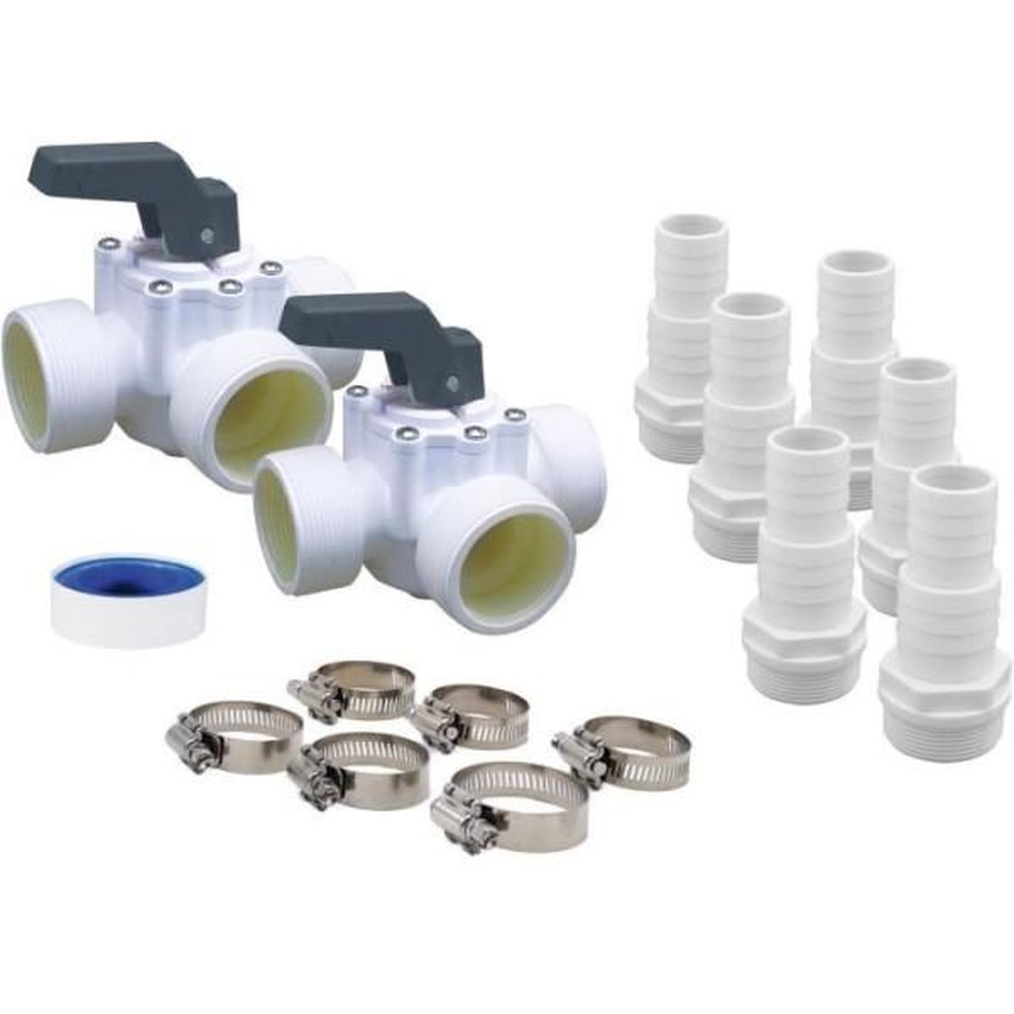 Ubbink Kit by pass Universel UBBINK pour pompe a chaleur, réchauffeur, électrolyseur