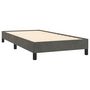 Voir la diapositive 3 : VIDAXL Cadre de lit sans matelas gris fonce 100x200 cm velours