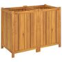 Voir la diapositive 5 : VIDAXL Jardiniere avec doublure 100x50x75 cm bois massif d'acacia