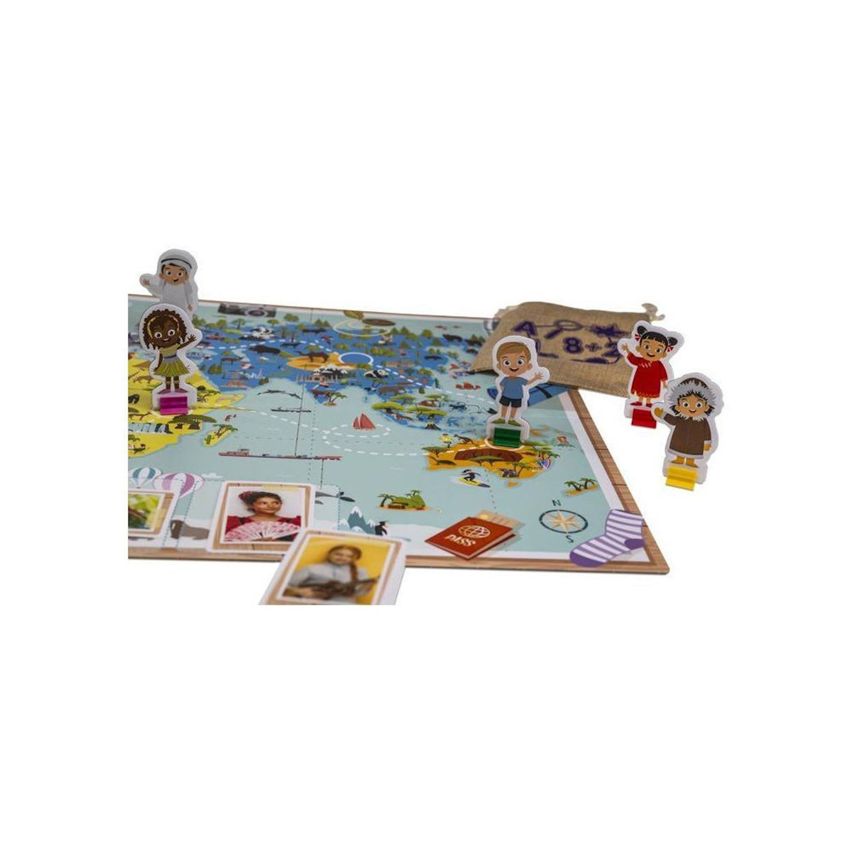 Tactic Les Enfants du Monde - Jeu coopératif - TACTIC - 2 joueurs et plus - Des 5 ans