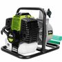 Voir la diapositive 2 : VITO Garden Motopompe thermique 1.5CV 43 cm3 6500 L/h Kit complet 10m Tuyaux évacuation et Aspiration VITO