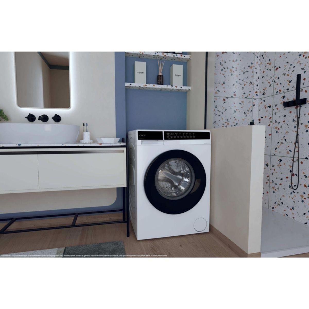 Candy Lave linge hublot EY 210B8-S