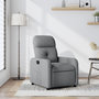 Voir la diapositive 1 : VIDAXL Fauteuil inclinable Gris clair Tissu