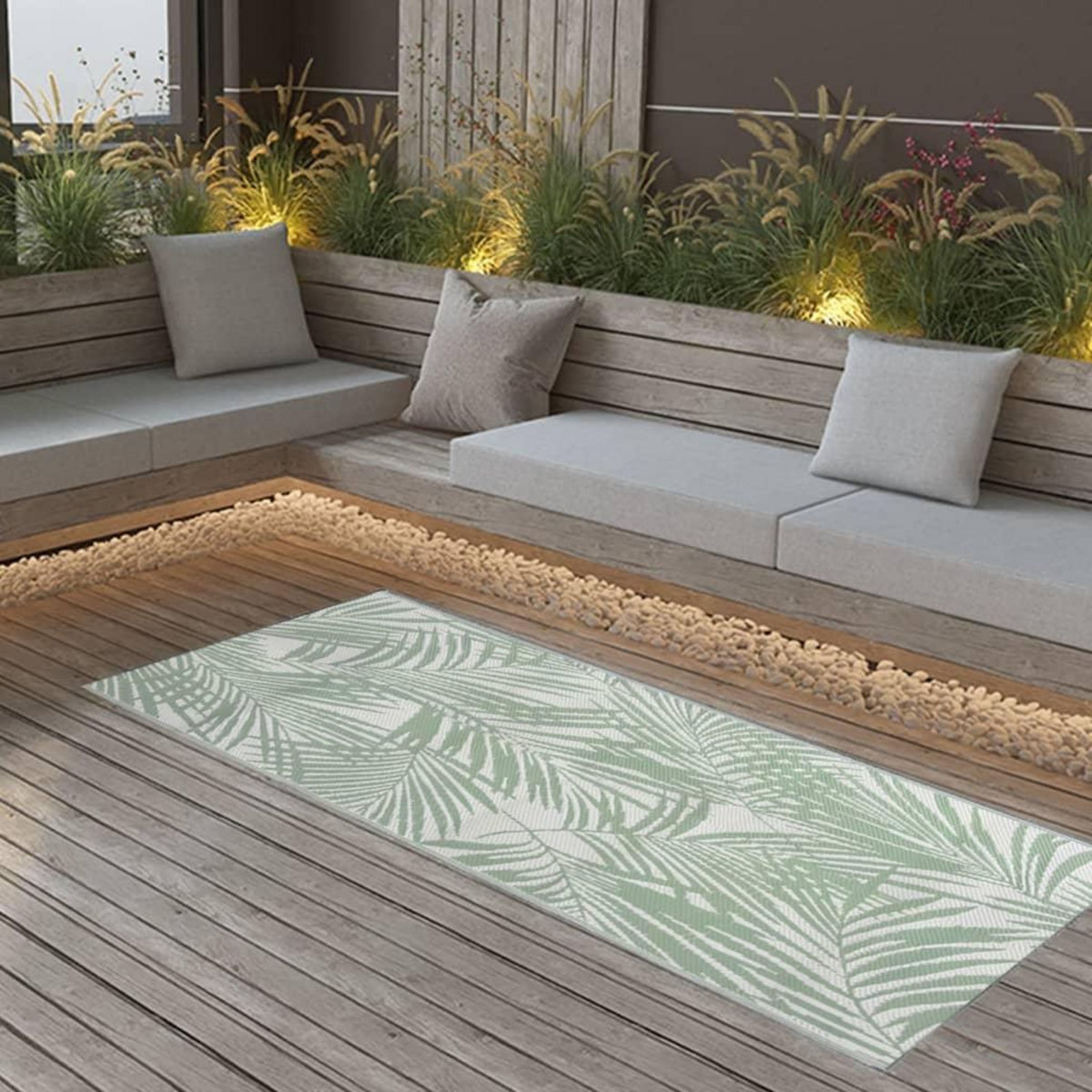 VIDAXL Tapis d'exterieur Vert 80x150 cm PP