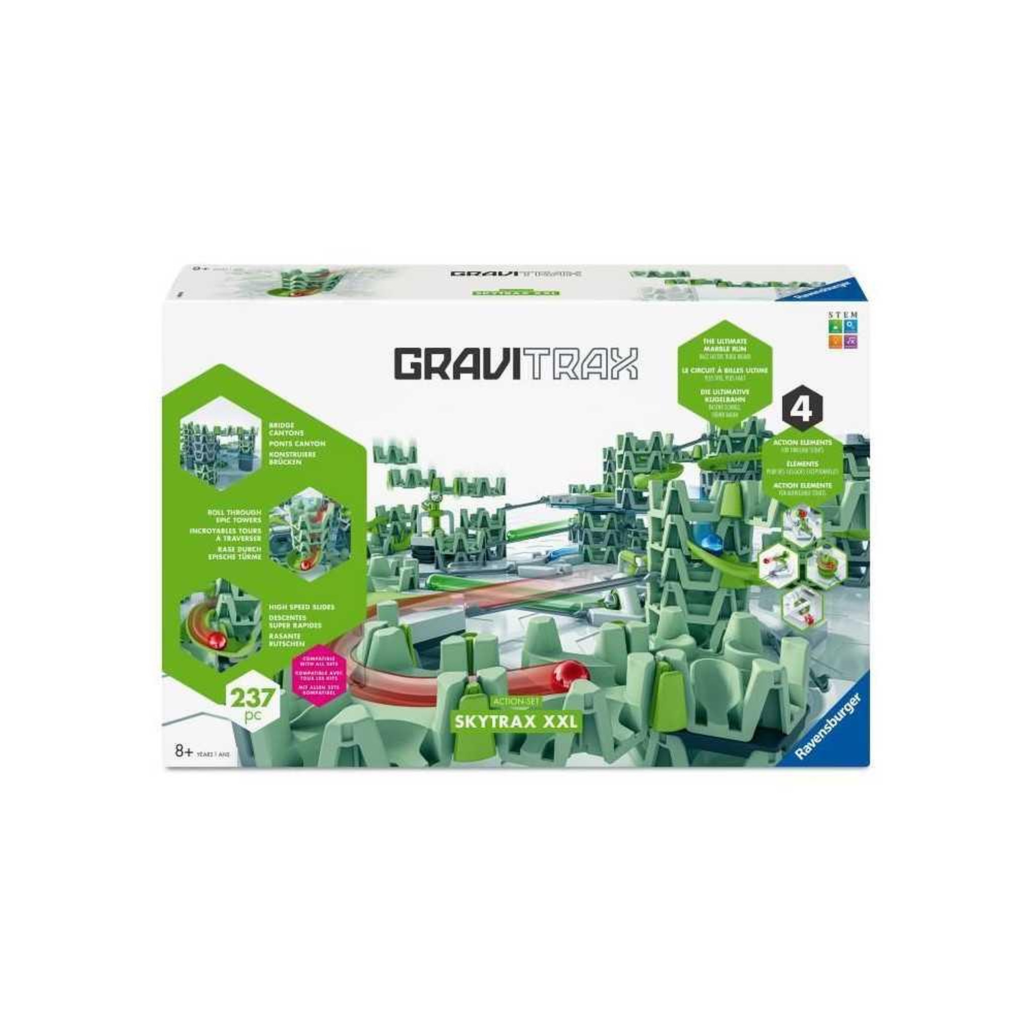RAVENSBURGER GraviTrax Action Set Skytrax XL