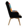 Voir la diapositive 4 : The Home Deco Factory Fauteuil de salon scandi Helsinki