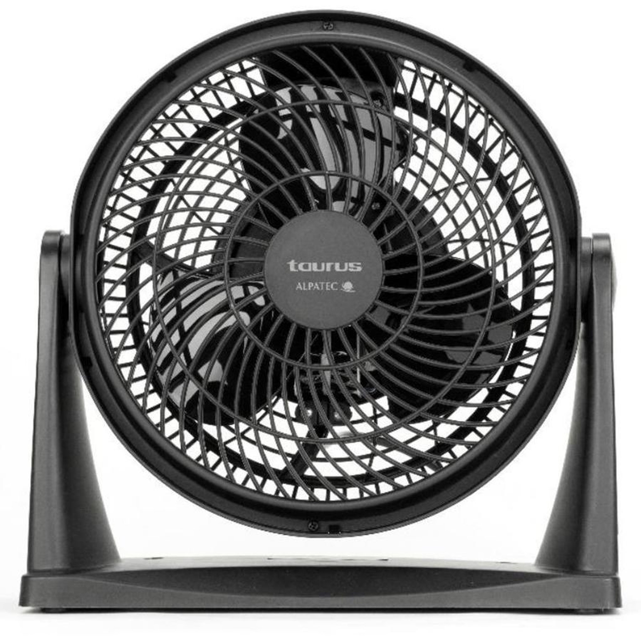 Voir la diapositive 2 : Taurus Alpatec Ventilateur de bureau 25cm 23w 2 vitesses noir - ICE BRISE MINI